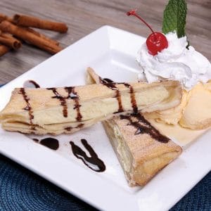 Cheesecake Chimichanga